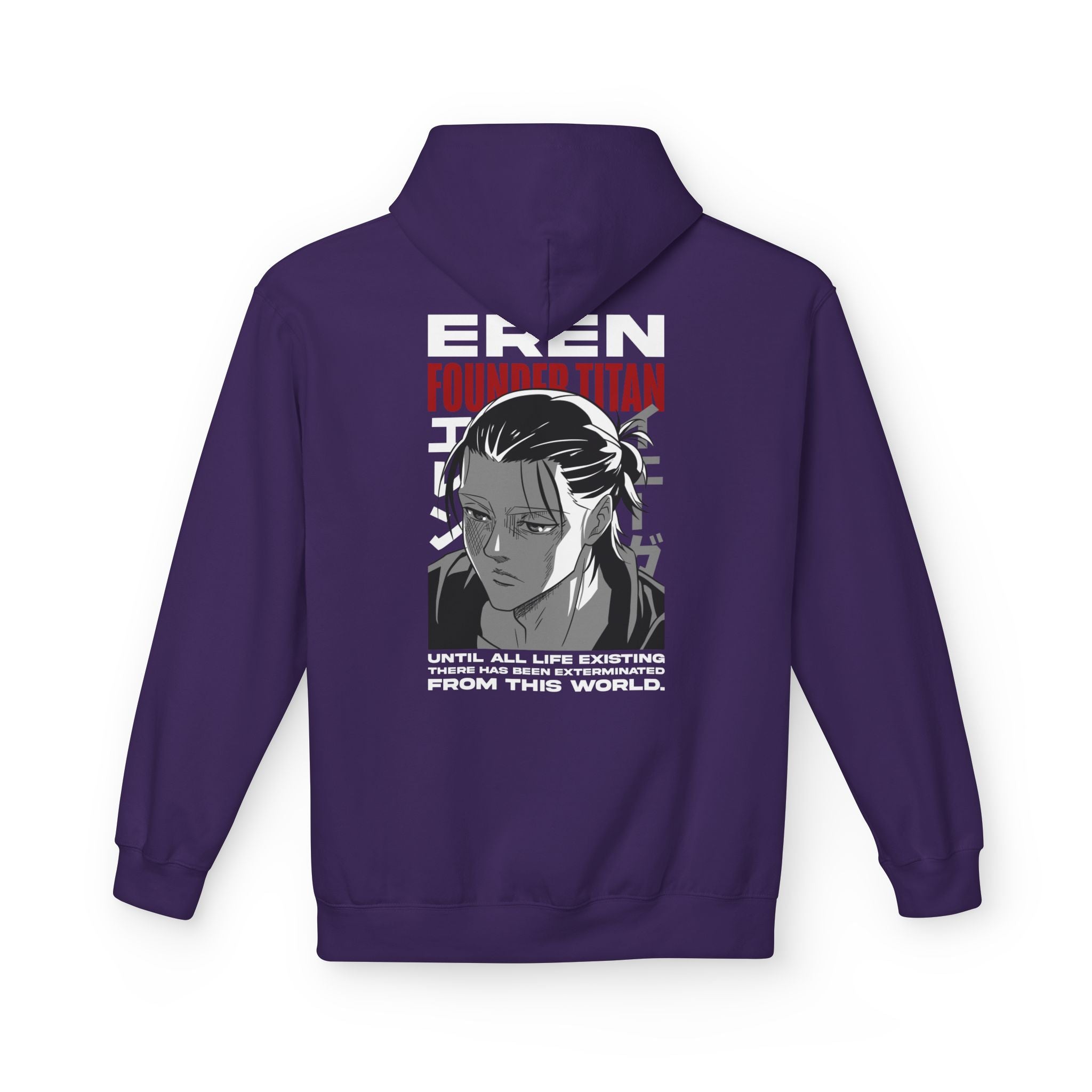 Eren Yeager "Attack Titan" | Attack on Titan Anime Graphic Tee - Detail View 48