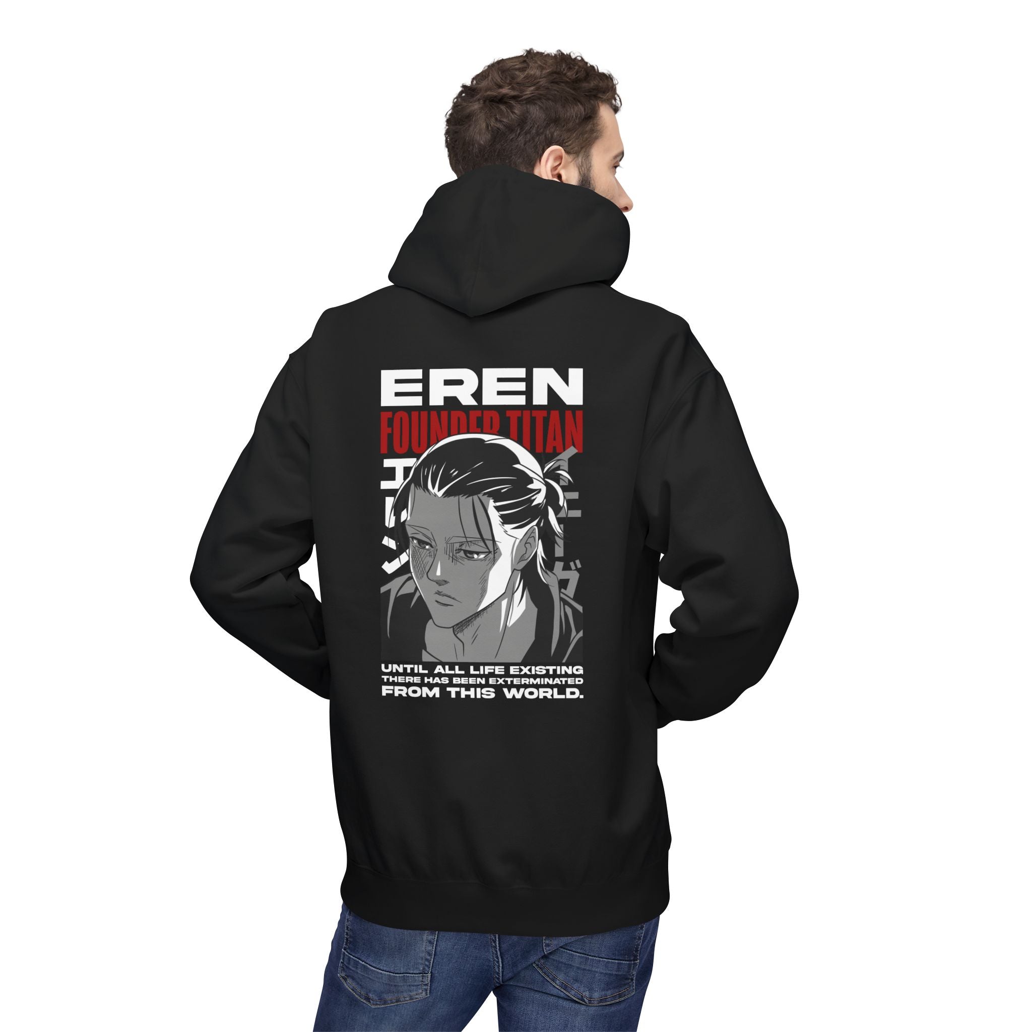Eren Yeager "Attack Titan" | Attack on Titan Anime Graphic Tee - Detail View 26