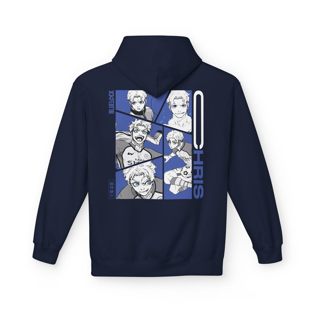 Chris Premium Blue Lock Hoodie "Prince" | Blue Lock Streetwear... - Detail View 49