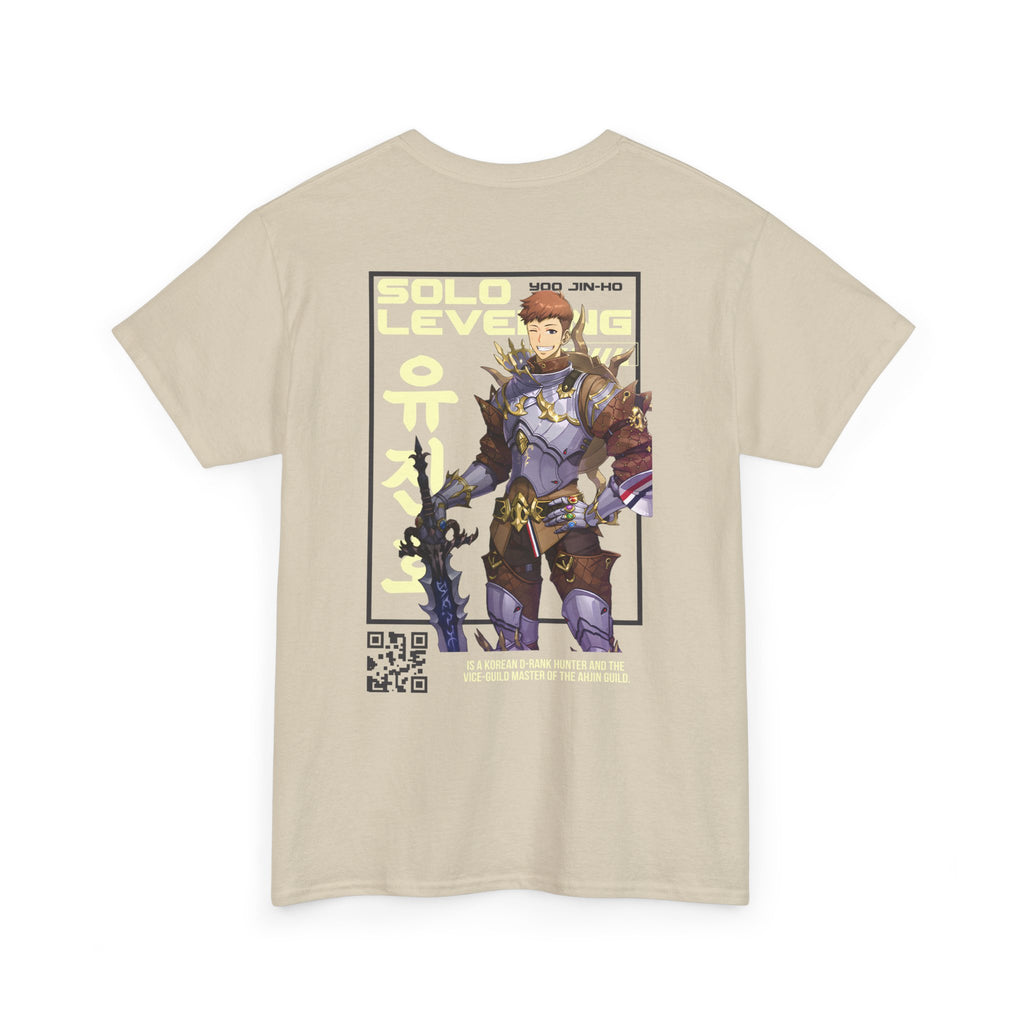 Son Kihoon Solo Leveling Heavyweight Tee "Guild Master" | Solo...