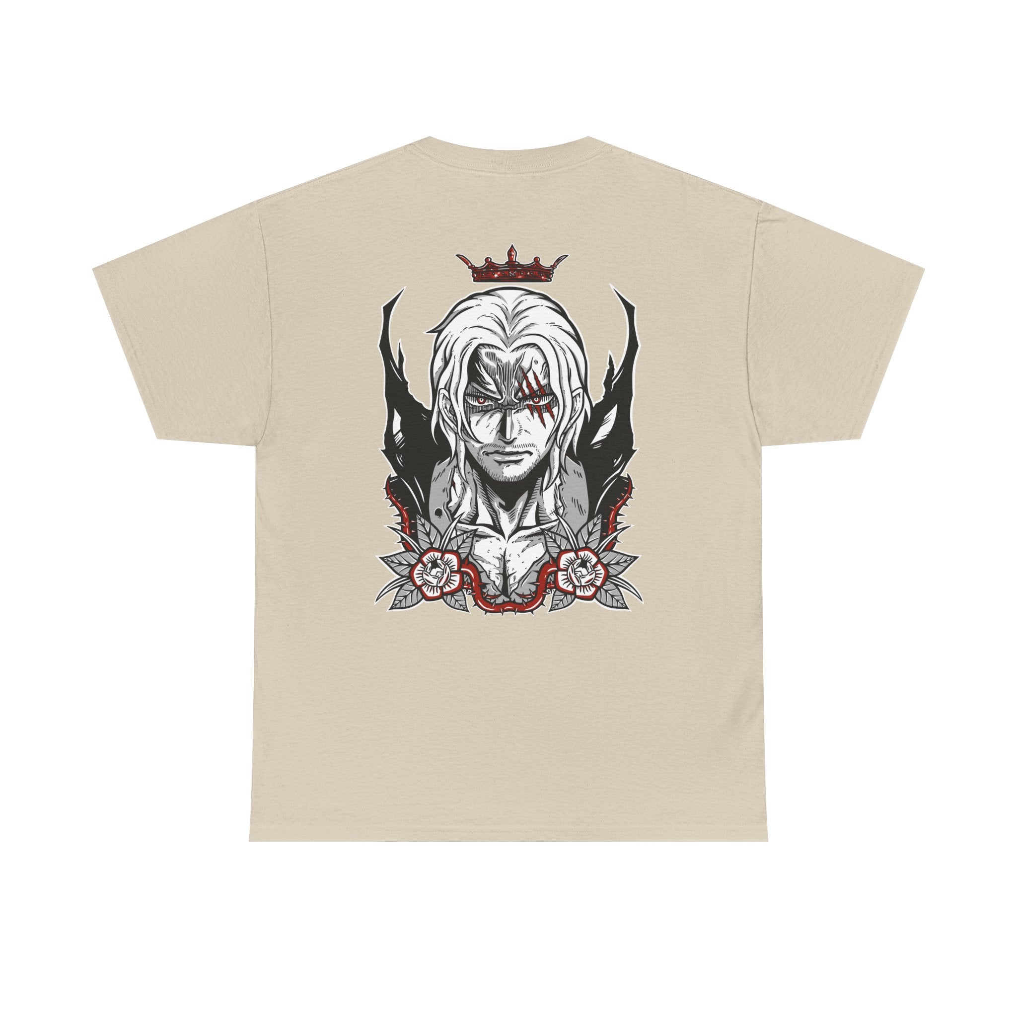 Red-Haired Shanks "Red-Haired" | One Piece Anime Graphic Tee - Detail View 17