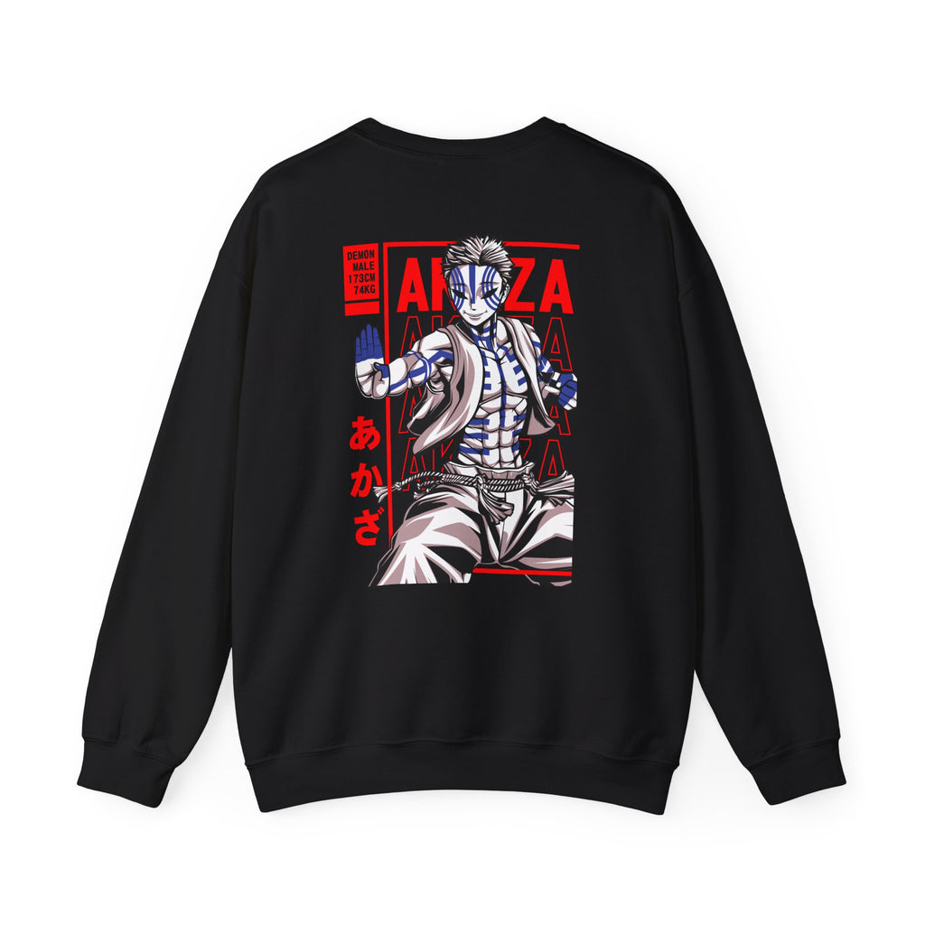 Akaza "Upper Rank Three" | Demon Slayer Sweatshirt