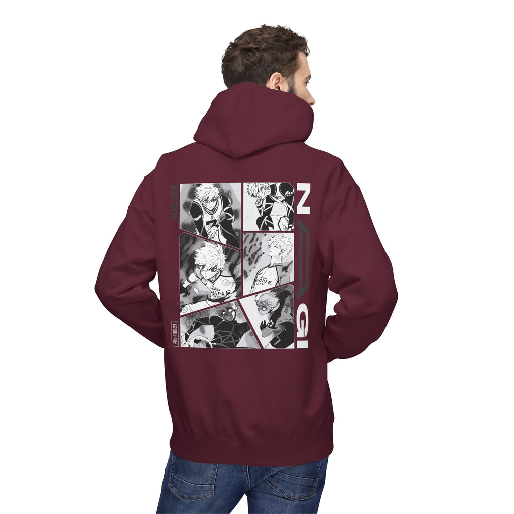 Nagi "Lazy Genius" Blue Lock Hoodie | Maklenn
