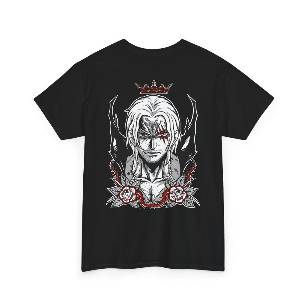 Red-Haired Shanks "Red-Haired" | One Piece Anime Graphic Tee - Detail View 16