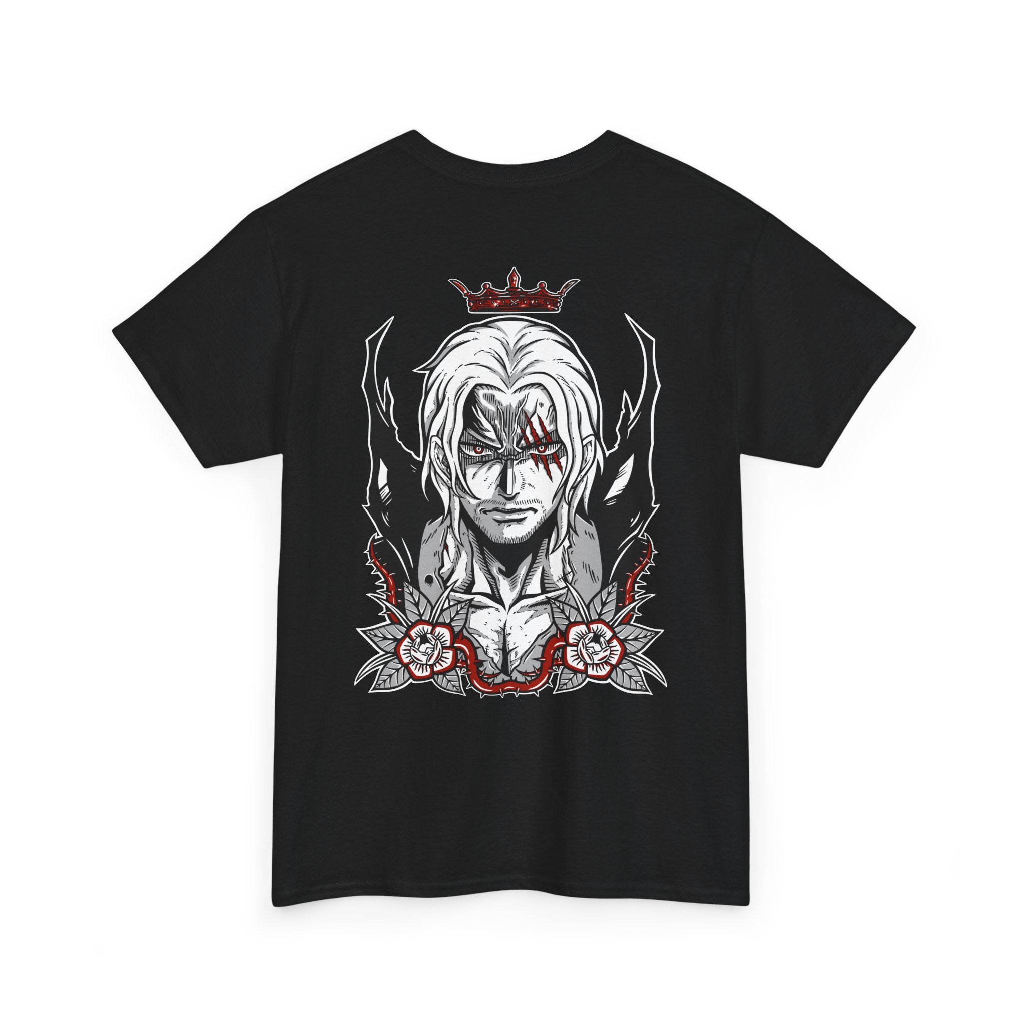 Red-Haired Shanks "Red-Haired" | One Piece Anime Graphic Tee - Detail View 16