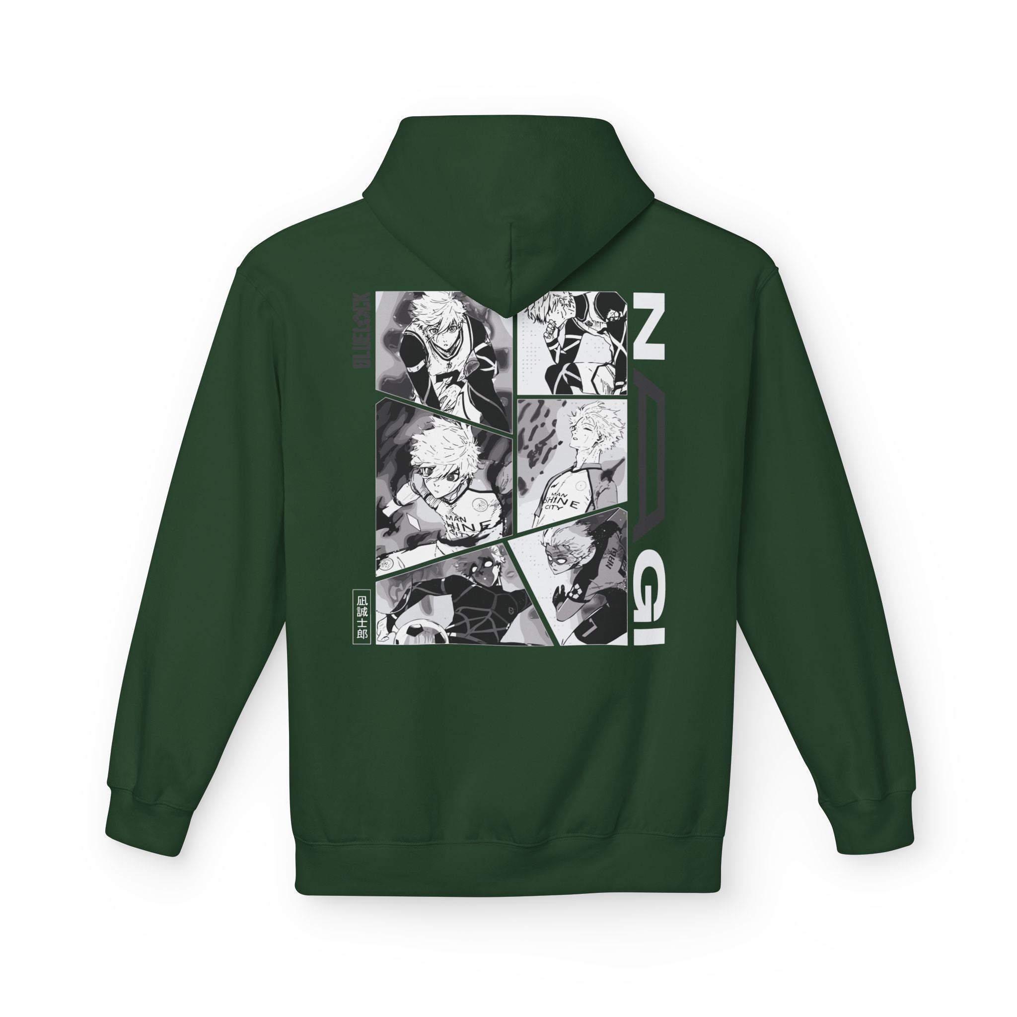 Nagi "Lazy Genius" Blue Lock Hoodie | Maklenn