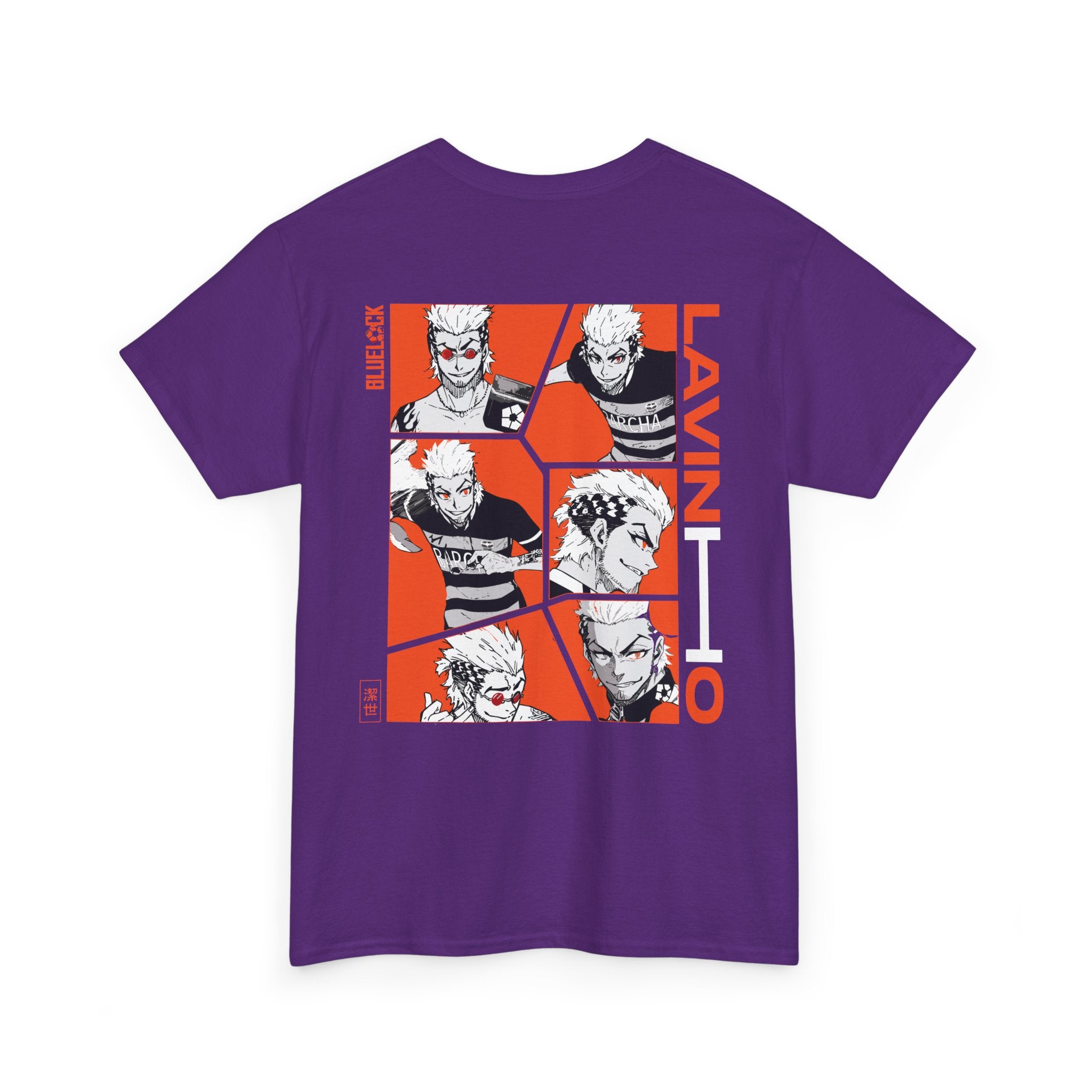 Lavinho Blue Lock Heavyweight Tee "Samba Star" | Blue Lock Ani... - Detail View 42