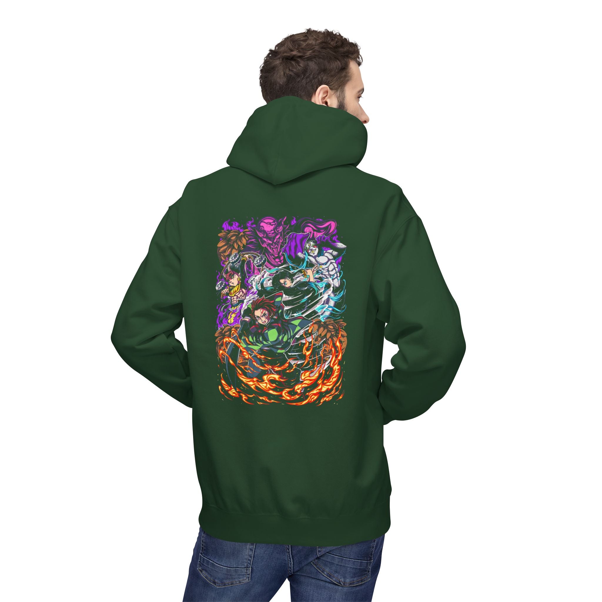 Demon Slayer | Demon Slayer Streetwear Hoodie - Detail View 14