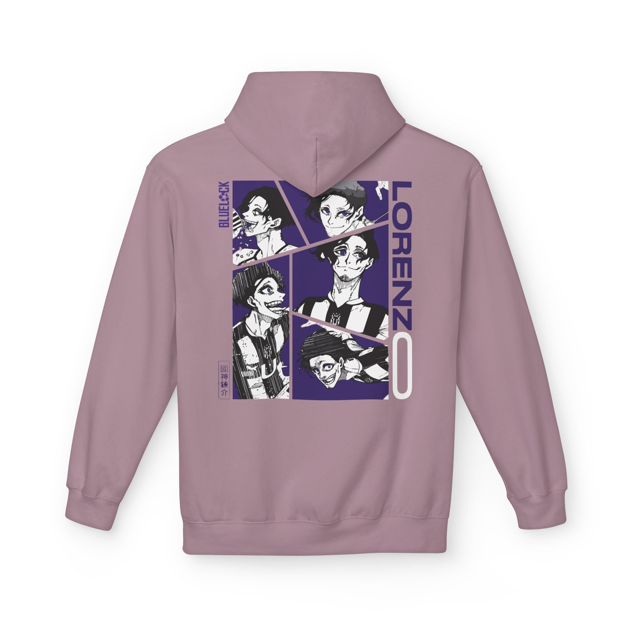 Lorenzo Blue Lock Hoodie "Maestro" | Blue Lock Streetwear Hoodie - Front View