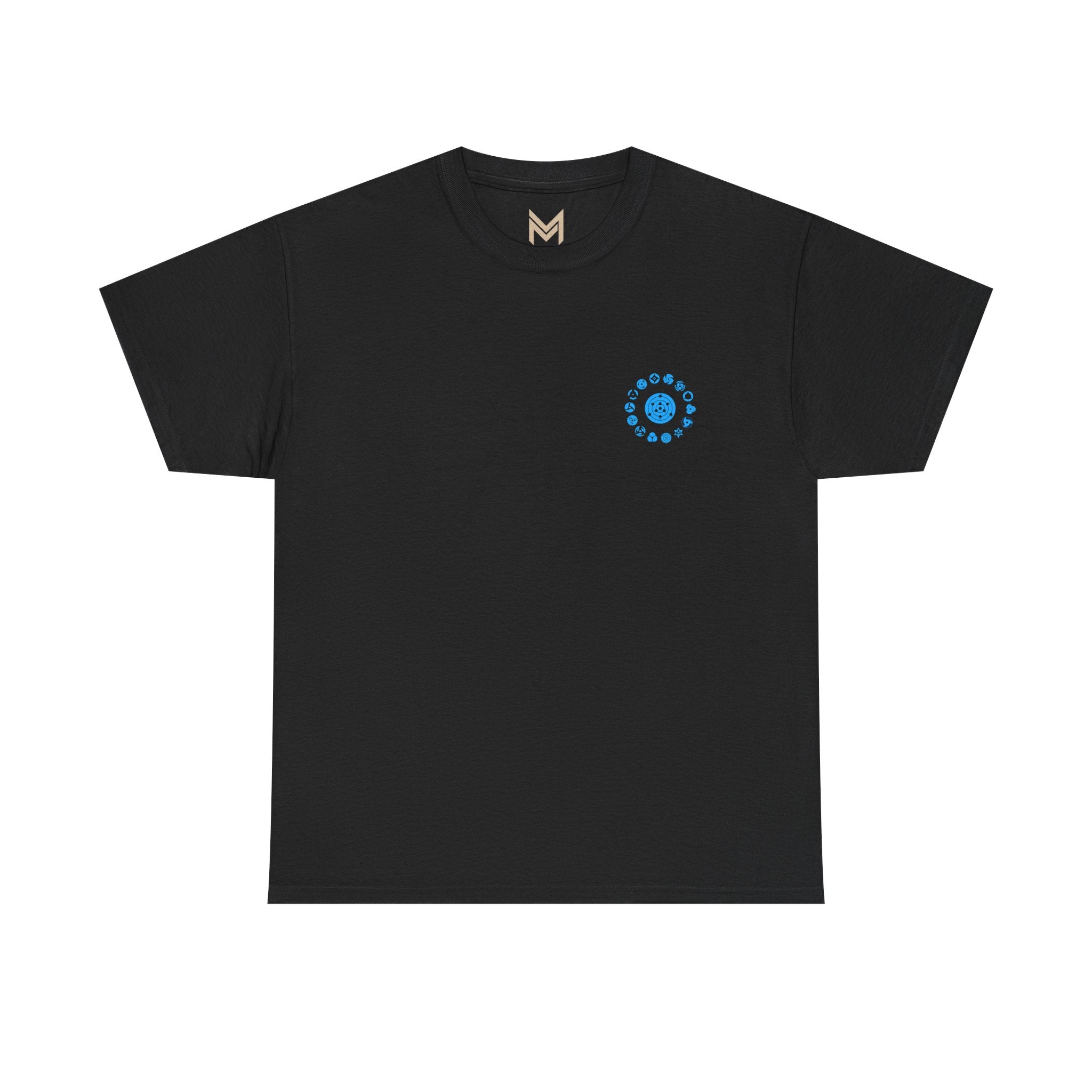 Naruto Uzumaki "Copy Wheel Eye" | Naruto Anime Graphic Tee - Back View