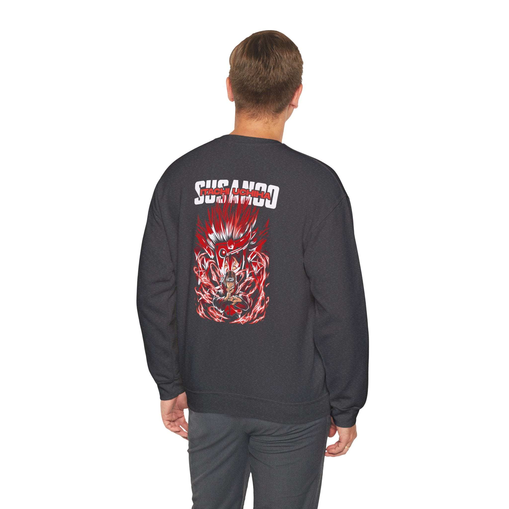 Itachi Uchiha "Tsukuyomi" | Naruto Anime Graphic Tee - Detail View 13