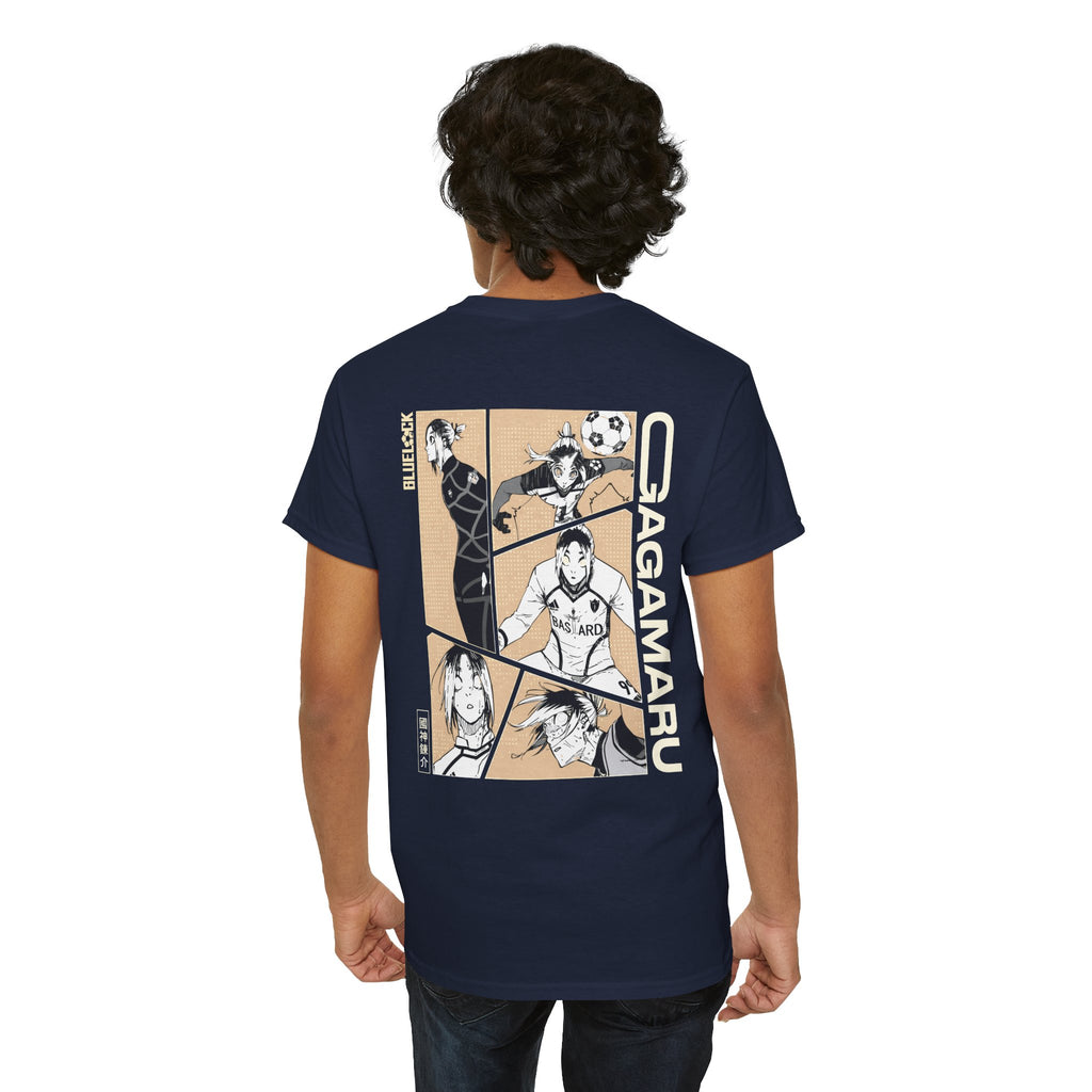 Gagamaru 'Bastard' Blue Lock Heavyweight Tee | Blue Lock Anime... - Detail View 41