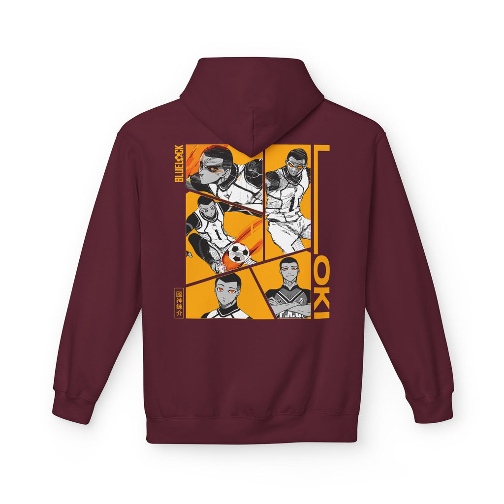 Julian Loki "Godspeed" | Blue Lock Streetwear Hoodie - Detail View 28