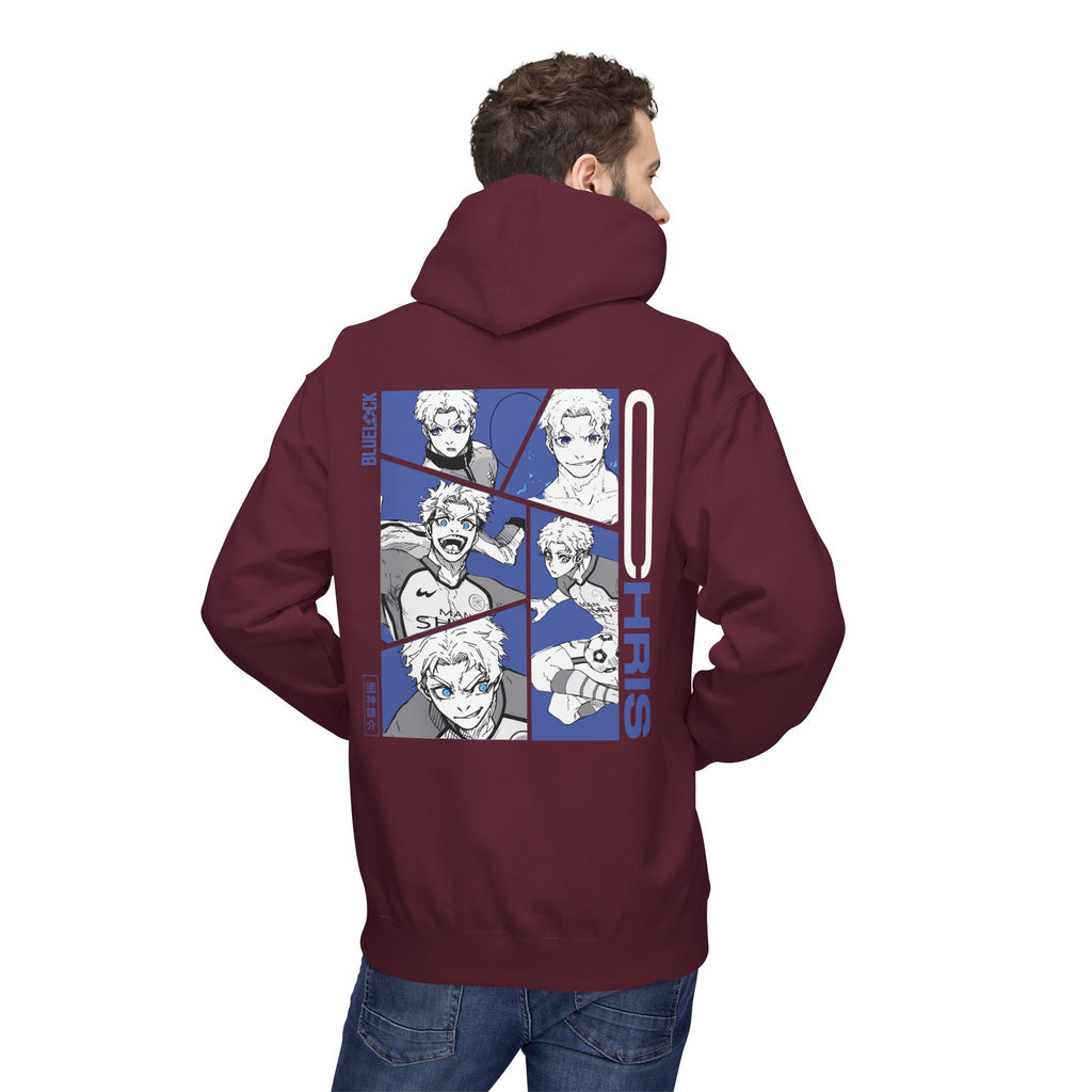 Chris Premium Blue Lock Hoodie "Prince" | Blue Lock Streetwear... - Detail View 55