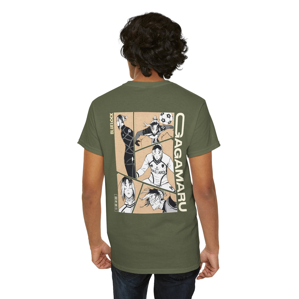 Gagamaru 'Bastard' Blue Lock Heavyweight Tee | Blue Lock Anime... - Detail View 25